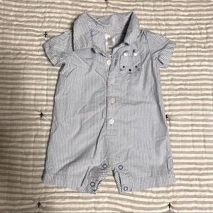 🔴Carter’s Bunny Button Up Romper